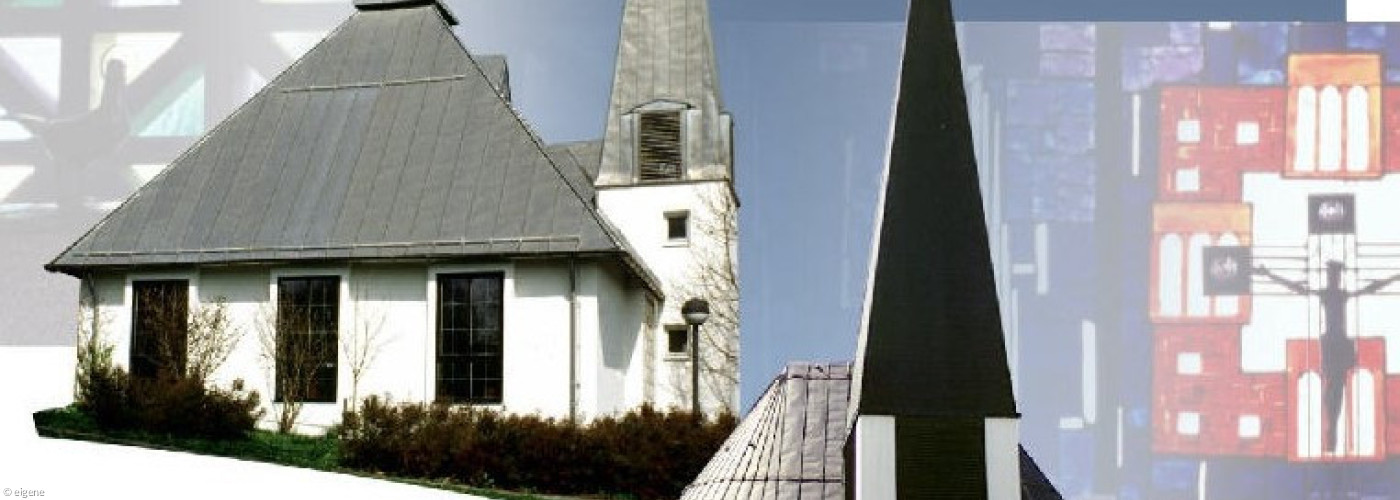 Auferstehungskirche und St. Johanneskirche als Logo