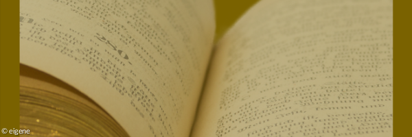 aufgeschlagene Bibel mit Text zum Bibelkreis