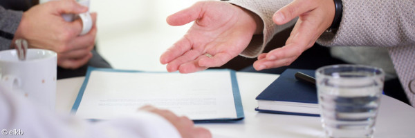 Bild zeigt offene Handhaltung