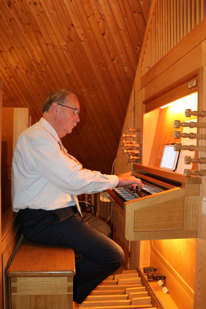 Siegfried Elstner, Organist