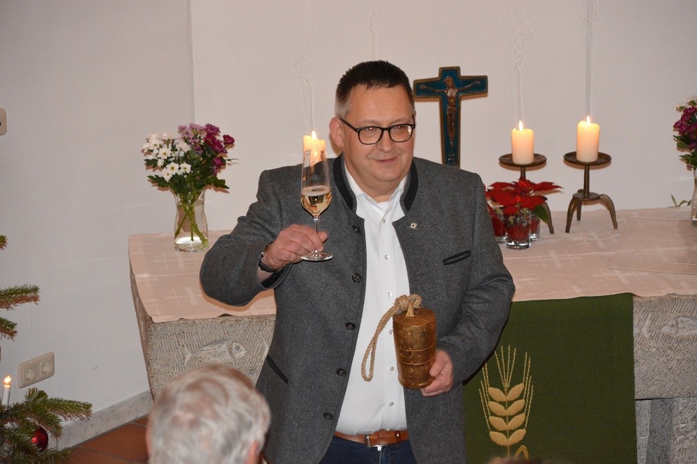 Pfarrer Schricker Toast