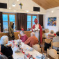 Nikolaus und Krampus zu Besuch bei den Senioren