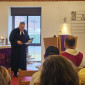 Pfarrer Schricker beim Gottesdienst am 15.3.