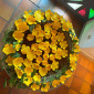 Taufbecken mit Wunschblumen