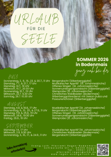 Sommerprogramm 2026 Bodenmais