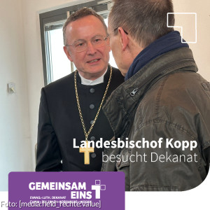 Im Gespräch mit Schulreferent Hamann