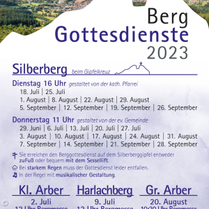 Berggottesdienste