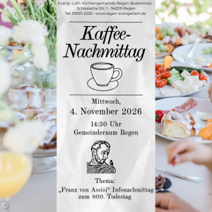 Kaffeenachmittag
