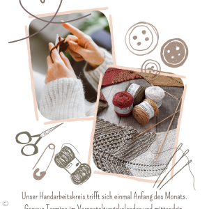 Plakat Handarbeitskreis