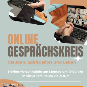 Einladung zum Online Gesprächskreis via Zoom 
