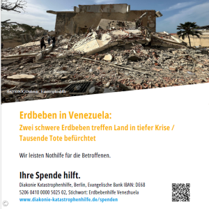 Spendenaufruf Venezuela
