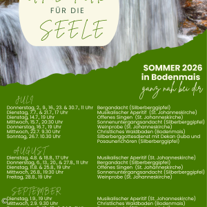 Urlaub für die Seele