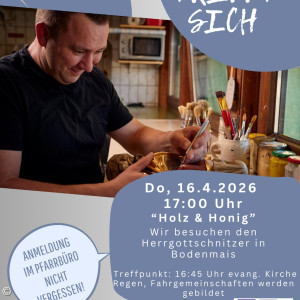 Mann trifft sich: Holz & Honig